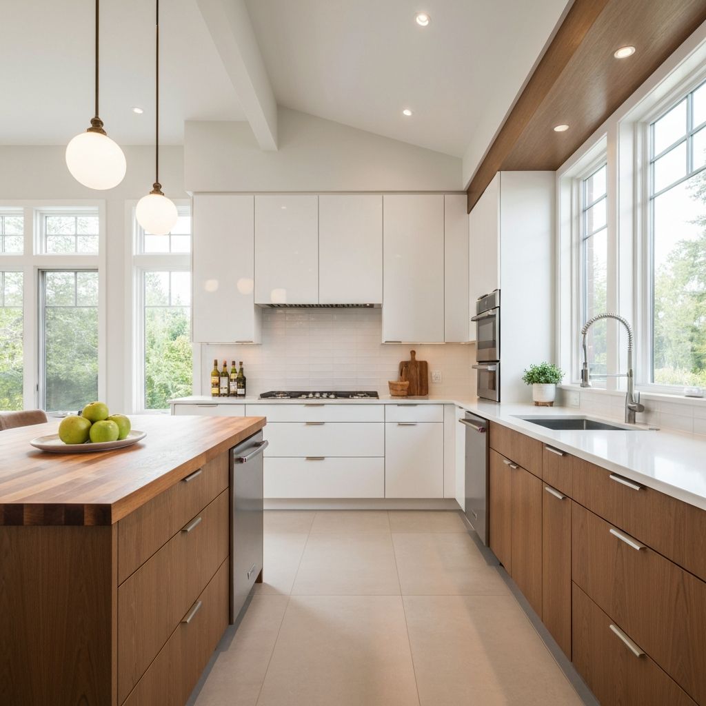 Modern kitchen remodeling